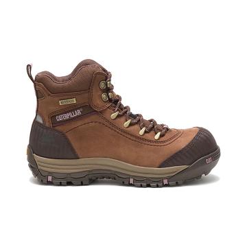 Caterpillar Ally Vízálló Composite Toe Női Vízálló Bakancs Barna | HU2795RW