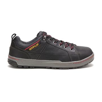 Caterpillar Brode Steel Toe Férfi Gyalogló Cipő Fekete | HU2703UT