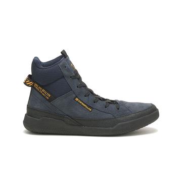 Caterpillar CODE Hex Hi Utility Női Tornacipő Sötétkék | HU2910DN