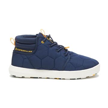 Caterpillar CODE Scout Mid Férfi Tornacipő Kék | HU2646AP