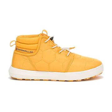 Caterpillar CODE Scout Mid Női Tornacipő Sárga | HU2869QZ