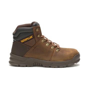 Caterpillar Charge Vízálló Alloy Toe Férfi Vízálló Bakancs Barna | HU2505EX