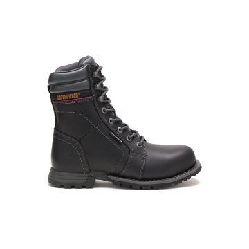 Caterpillar Echo Vízálló Steel Toe Női Munkabakancs Fekete | HU2838FM