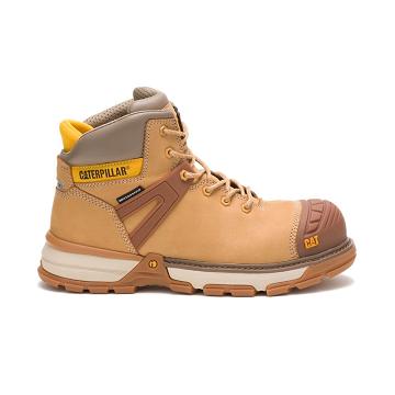 Caterpillar Excavator Superlite Vízálló Carbon Composite Toe Férfi Vízálló Bakancs Barna | HU2497AP