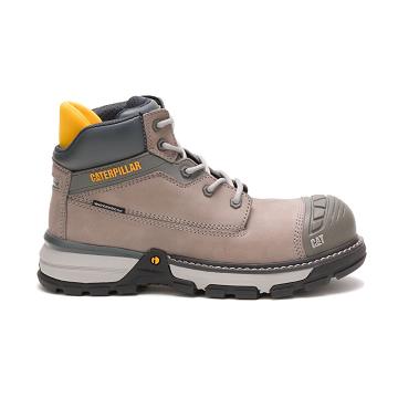 Caterpillar Excavator Superlite Vízálló Carbon Composite Toe Női Munkavédelmi Bakancs Bézs | HU2779WY