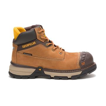 Caterpillar Excavator Superlite Vízálló Carbon Composite Toe Női Vízálló Bakancs Barna | HU2817IS
