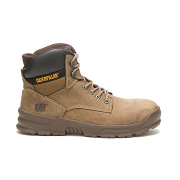 Caterpillar Mobilize Alloy Toe Férfi Munkavédelmi Bakancs Barna | HU2427EX