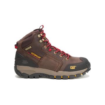 Caterpillar Navigator Vízálló Férfi Sneaker Bakancs Barna | HU2462ZG