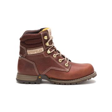 Caterpillar Paisley 6" Női Munkabakancs Bordó | HU2845UT