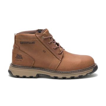Caterpillar Parker Steel Toe Férfi Munkavédelmi Bakancs Barna | HU2389GL