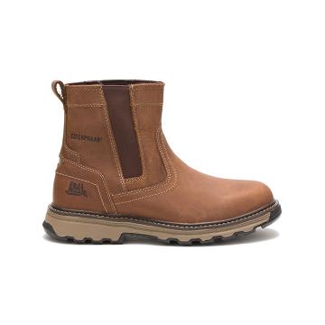 Caterpillar Pelton Férfi Munkabakancs Barna | HU2443DN