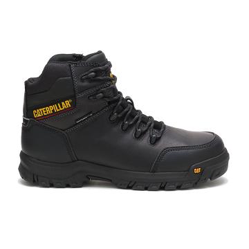 Caterpillar Resorption Vízálló Composite Toe Férfi Munkavédelmi Bakancs Fekete | HU2400RW