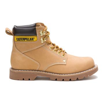 Caterpillar Second Shift Férfi Munkabakancs Kávé | HU2596HK