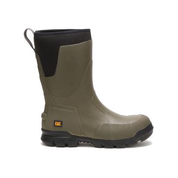 Caterpillar Stormers 11" Steel Toe Férfi Munkabakancs Olivazöld | HU2452RW