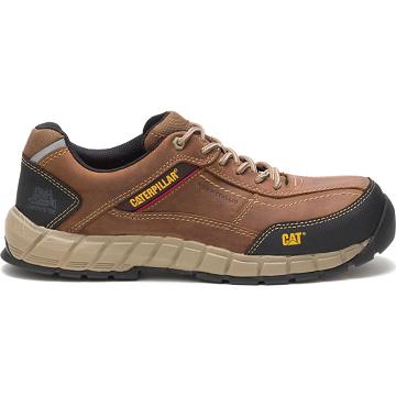 Caterpillar Streamline Bőr Composite Toe Férfi Gyalogló Cipő Barna | HU2710MA