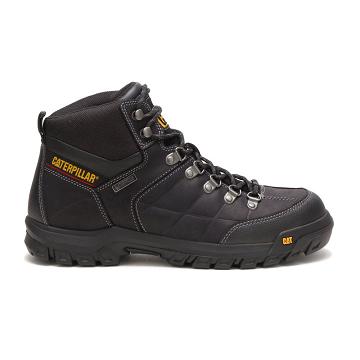 Caterpillar Threshold Vízálló Férfi Munkavédelmi Bakancs Fekete | HU2356CE